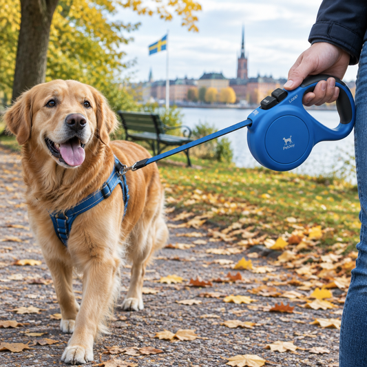 Automatic Retractable Dog Leash - Dual Size Options with Brake & Lock Safety System